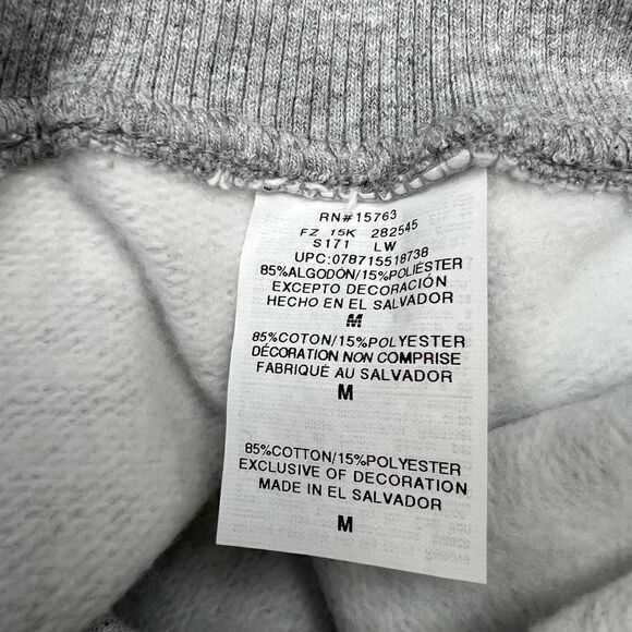 New Champion Unisex US M Grey Hoodie Sport Casual Printed Long Sleeve Pullover  - Picture 10 of 12